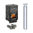 Harvia Legend 150 Wood Burning Sauna Heater And Chimney Kit (SAK23094)