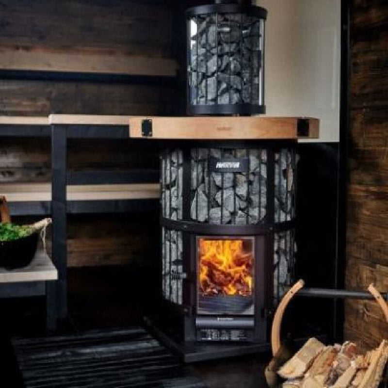 HARVIA Legend 240 GreenFlame 15.9KW Wood Sauna Stove (SAK84935) - SAKSBY