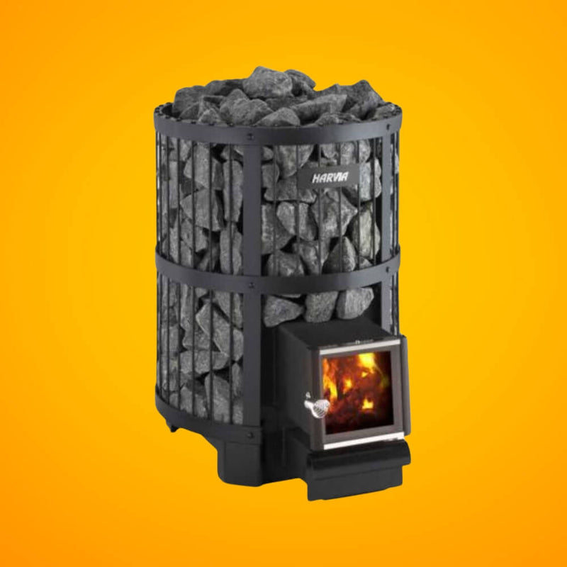 HARVIA Legend SL Wood Burning Sauna Stove With Adjustable Feet (SAK21430)