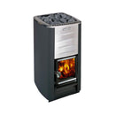 Harvia M3 16.5KW Premium Wood-Burning Sauna Heater Stove With Sauna Stones [WKM3] (SAK41720) - Saksby Wholesale - Front Side View