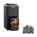 Harvia M3 SL 16.5 Kilowatt Wood Sauna Stove WK-M3SL - SAK48521 - Bundle
