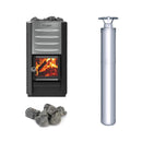 HARVIA M3 Wood Burning Sauna Heater & Chimney Kit (SAK90867)