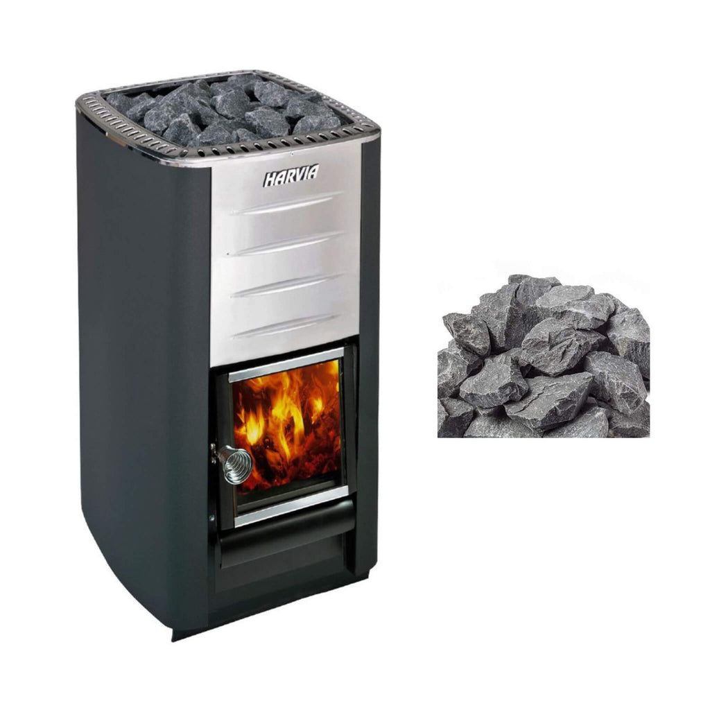 Harvia M3 Wood-Burning Sauna Heater - SAK41720 - Bundle