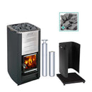 HARVIA M3 Wood Burning Stove Kit SS (SAK19523) - SAKSBY