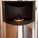 Harvia The Wall Stainless Steel Built-In Wall Mount Sauna Heater With Illuminated Controls and Sauna Stones [SW60/80] (SAK21467) - Saksby Wholesale - Power Button View