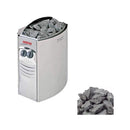 Harvia Vega Compact Electric Steel Sauna Heater With Sauna Stones [VC1700/1900/3500] (SAK48271) - Saksby Wholesale - Bundle View