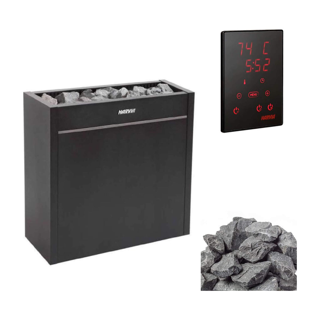 Harvia Virta Pro HL Series Heavy-Duty Electric Sauna Heater - SAK49218 - Bundle