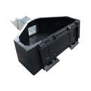 Heavy-Duty 1/2 Yard Cement And Concrete Bucket Skid Steer Attachment (SAK49063) - Saksby Wholesale - Back Top View