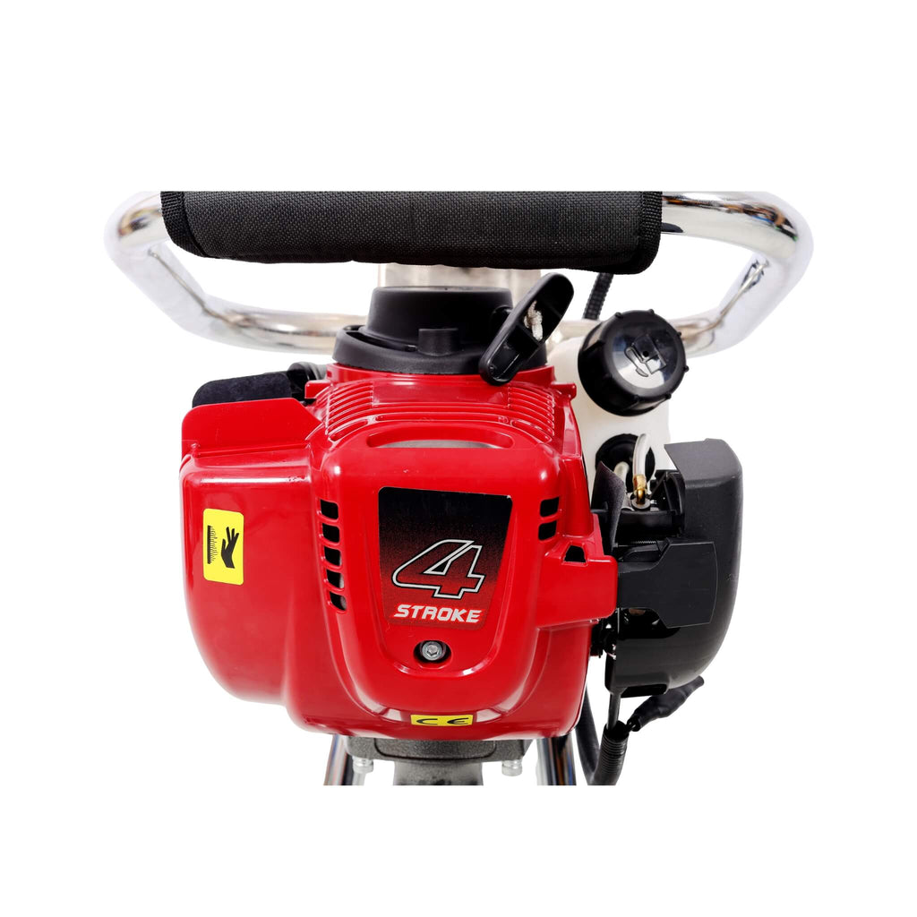 Heavy Duty 1.5HP 38CC 4-Stroke Gas-Powered Concrete Screed For Concrete Finishing (SAK58769) - Saksby Wholesale - Engine View