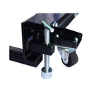 Heavy-Duty 1000LBS Air Hydraulic Motorcycle ATV Lift Jack Table (SAK78351) - Saksby Wholesale - Caster Wheel Details