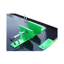 Heavy-Duty 1000LBS Air Hydraulic Motorcycle ATV Lift Jack Table (SAK78351) - Saksby Wholesale - Wheel Vise Side View