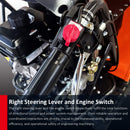 Heavy-Duty 1100LBS 10HP Gas-Powered Track Barrow With Hydraulic Assist (SAK48291) - Saksby Wholesale - Switch Details