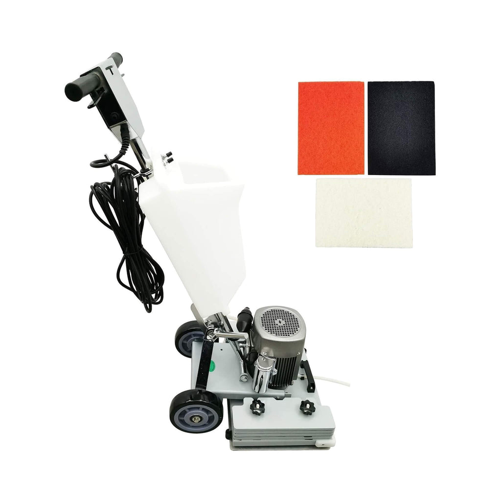 Heavy-Duty 110V Multi Functional Electric Floor Polishing Machine (SAK31859) - Saksby Wholesale - Side Top View