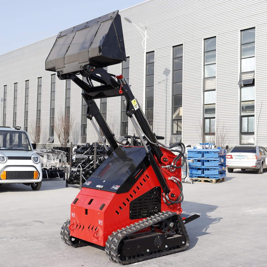 Heavy-Duty 13.5HP Mini Crawler Skid Steer Loader With Bucket (SAK39052)