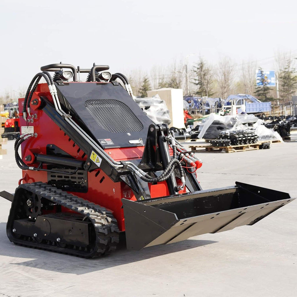Heavy-Duty 13.5HP Mini Crawler Skid Steer Loader With Bucket (SAK39052)