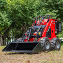 Heavy-Duty 13.5HP Mini Gas Skid Steer Loader With Wide Bucket (SAK69105)