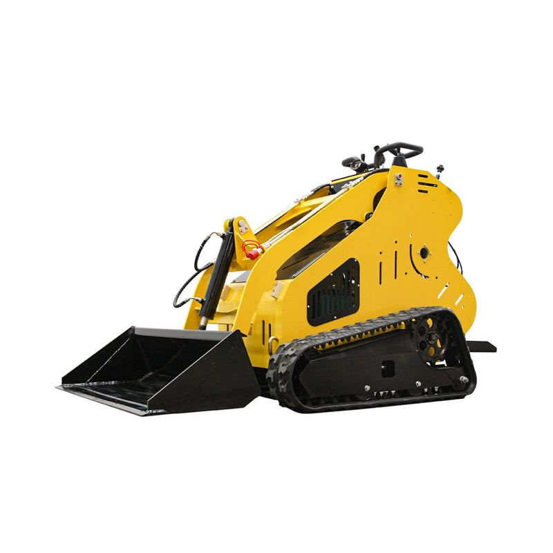 Heavy Duty 13HP Mini Skid Steer Loader Crawler With Bucket (SAK34261) SAKSBY - Front Left View