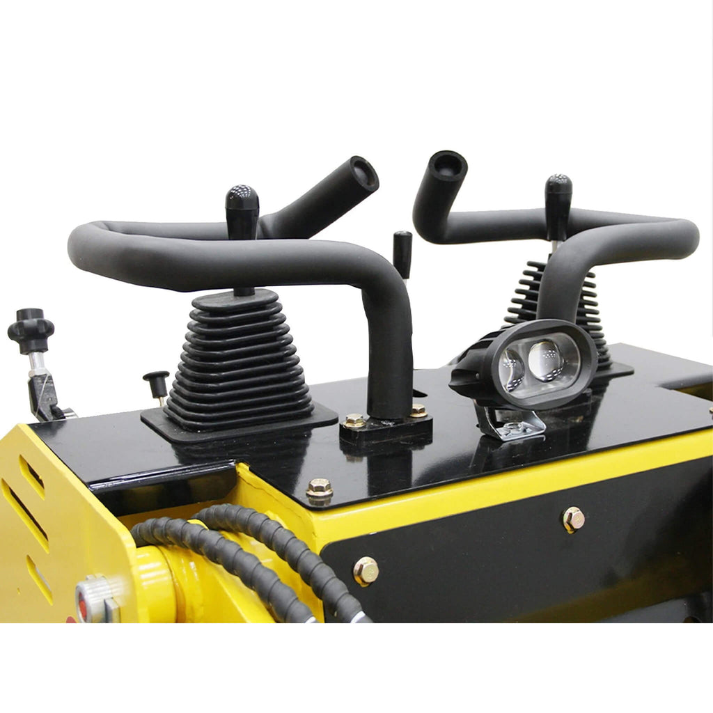 Heavy Duty 13HP Mini Skid Steer Loader Crawler With Bucket (SAK34261) SAKSBY - Joysticks Control View