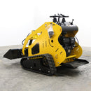 Heavy Duty 13HP Mini Skid Steer Loader Crawler With Bucket (SAK34261) SAKSBY - Rear Left Corner View