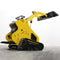 Heavy Duty 13HP Mini Skid Steer Loader Crawler With Bucket (SAK34261) SAKSBY - Rear Right Corner View With Bucket Lifted View