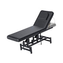 Heavy-Duty 1500 LBS Adjustable Electric Massage Table With Lift (SAK74105) - Saksby Wholesale - Black Front Left View