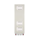 Heavy-Duty 192-Gallon Stainless Steel Nitrogen Dry Cabinet [1-10% RH] (SAK27184) - Saksby Wholesale - Back View
