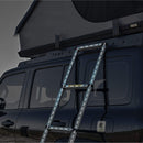Heavy Duty 2-3 Person Hardshell Rooftop Tent With Ladder (SAK93120) - Saksby Wholesale - Ladder Details