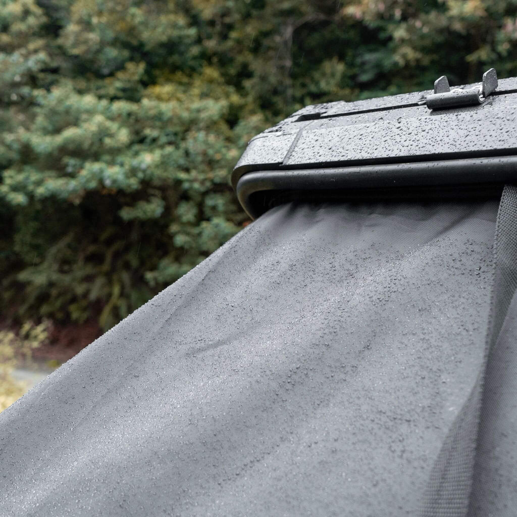 Heavy Duty 2-3 Person Hardshell Rooftop Tent With Ladder (SAK93120) - Saksby Wholesale - Water Resistant Details