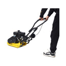 Heavy-Duty 2.5HP 79CC 8200N Gas-Powered Plate Compactor Machine (SAK58492) - Saksby Wholesale - Actual Use