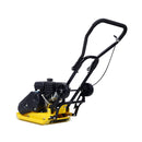 Heavy-Duty 2.5HP 79CC 8200N Gas-Powered Plate Compactor Machine (SAK58492) - Saksby Wholesale - Back Side View