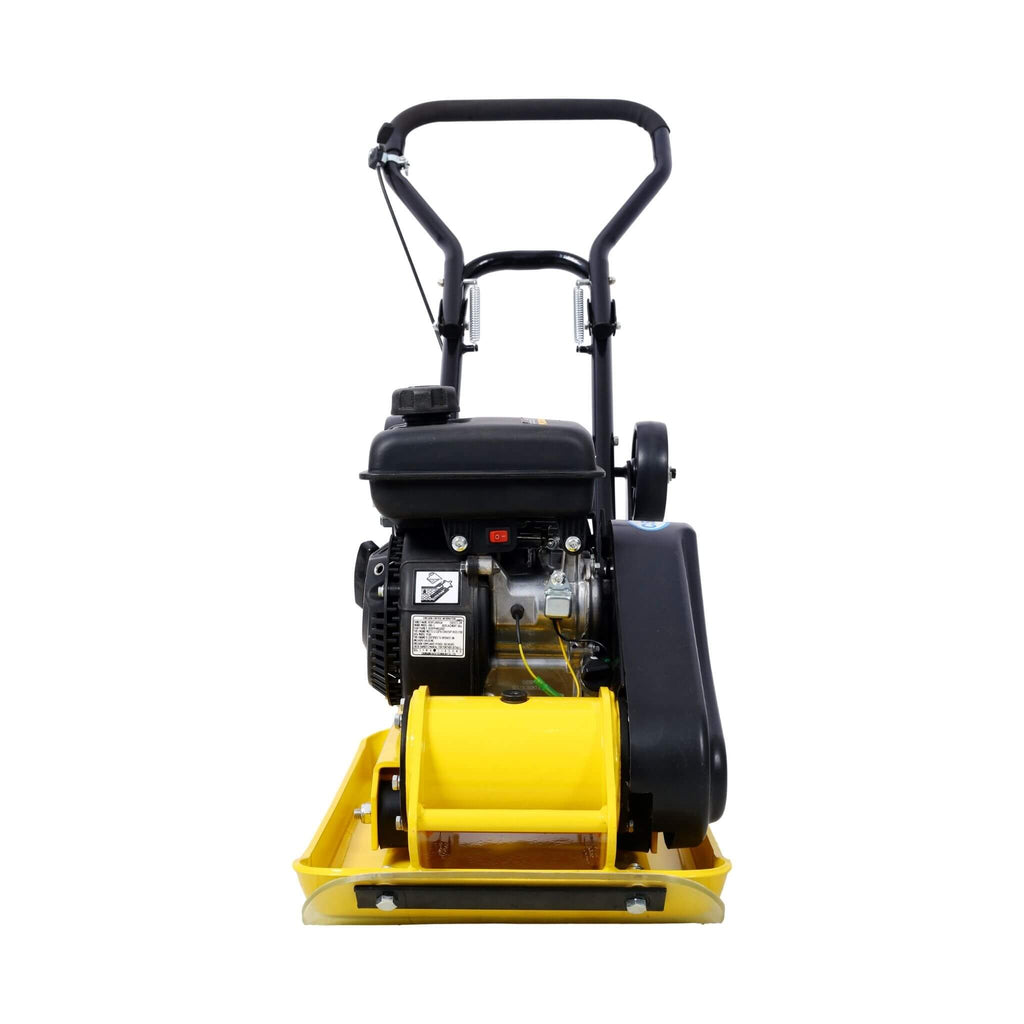 Heavy-Duty 2.5HP 79CC 8200N Gas-Powered Plate Compactor Machine (SAK58492) - Saksby Wholesale - Center View