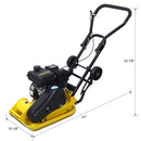 Heavy-Duty 2.5HP 79CC 8200N Gas-Powered Plate Compactor Machine (SAK58492) - Saksby Wholesale - Dimensions