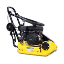 Heavy-Duty 2.5HP 79CC 8200N Gas-Powered Plate Compactor Machine (SAK58492) - Saksby Wholesale - Folded Handle