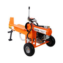 Heavy-Duty 20-Ton 7HP Portable Log Splitter With Auto-Return Hydraulic Ram (SAK15842) - Saksby Wholesale - Left View