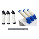 Heavy-Duty 220V Portable 29K BTU Outdoor Industrial Spot Cooler Air Conditioner (SAK18736) - Saksby Wholesale - Duct Color
