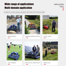 Heavy-Duty 224CC Remote-Controlled Track Mower With 21-Inch Deck & Industrial Remote (SAK90831) - Saksby Wholesale - Applications