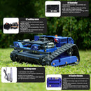 Heavy-Duty 224CC Remote-Controlled Track Mower With 21-Inch Deck & Industrial Remote (SAK90831) - Saksby Wholesale - Components
