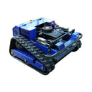 Heavy-Duty 224CC Remote-Controlled Track Mower With 21-Inch Deck & Industrial Remote (SAK90831) - Saksby Wholesale - Front Right View