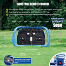 Heavy-Duty 224CC Remote-Controlled Track Mower With 21-Inch Deck & Industrial Remote (SAK90831) - Saksby Wholesale - Industrial Remote Control