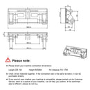 Heavy-Duty 23-Inch Skid Steer Snow Blower Attachment With Directional Chute (SAK94301)