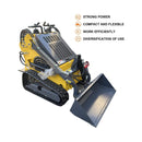 Heavy-Duty 23HP Mini Triangular Skid Steer Bucket Loader (SAK15873)  - Saksby Wholesale - Features