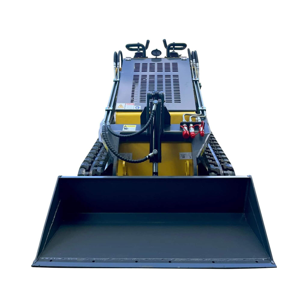 Heavy-Duty 23HP Mini Triangular Skid Steer Bucket Loader (SAK15873)  - Saksby Wholesale - Front View