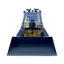 Heavy-Duty 23HP Mini Triangular Skid Steer Bucket Loader (SAK15873)  - Saksby Wholesale - Front View