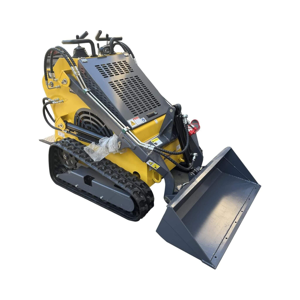 Heavy-Duty 23HP Mini Triangular Skid Steer Bucket Loader (SAK15873)  - Saksby Wholesale - Side View