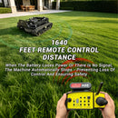 Heavy-Duty 23HP Remote-Controlled Track Mower With 35-Inch Deck (SAK62581) - Saksby Wholesale - 1640FT Remote Control Distance