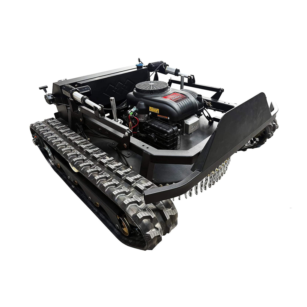Heavy-Duty 23HP Remote-Controlled Track Mower With 35-Inch Deck (SAK62581) - Saksby Wholesale - Front Right View
