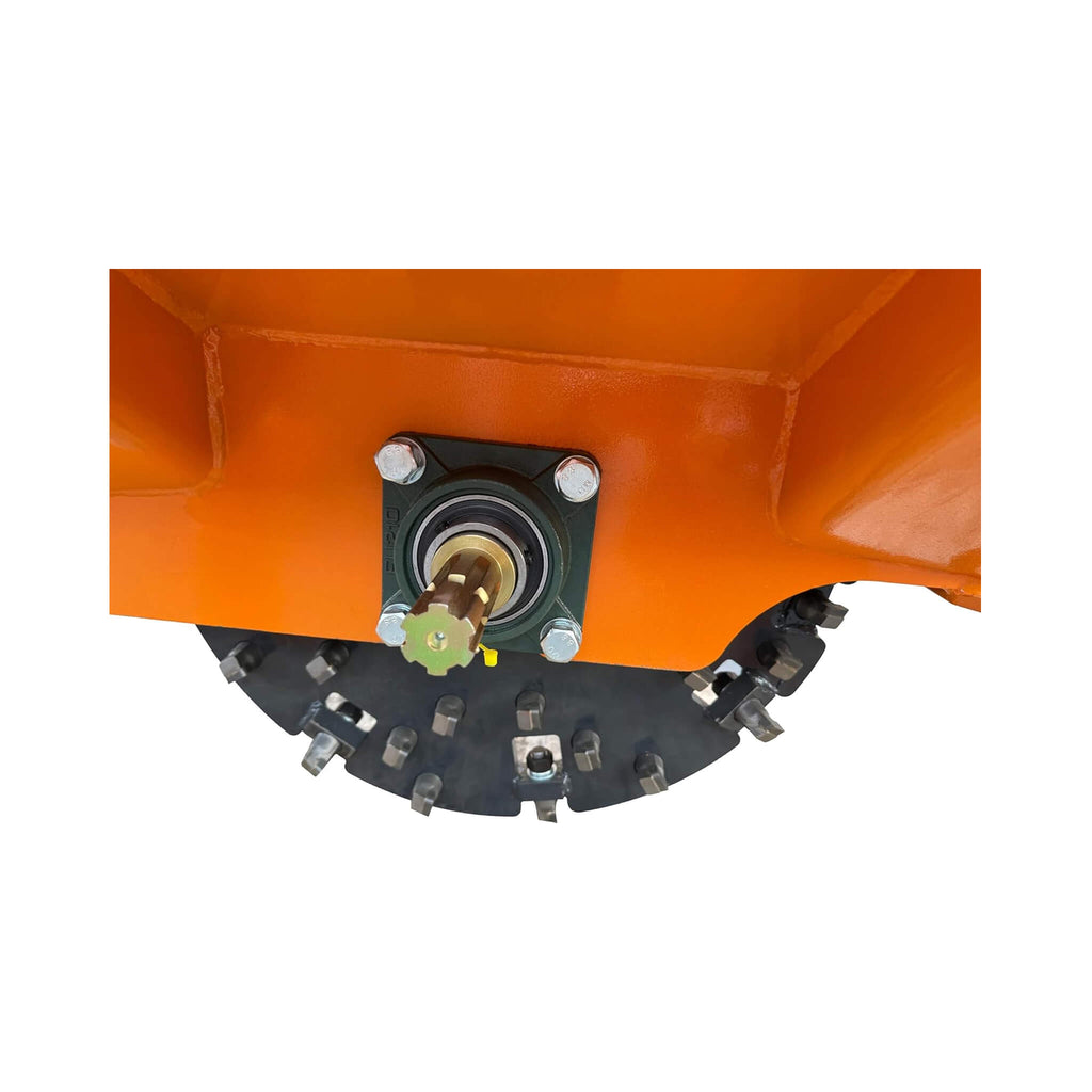 Heavy-Duty 24-Inch 3-Point PTO Powered Stump Grinder For 15-45HP Tractors (SAK81536) - Saksby Wholesale - Flywheel