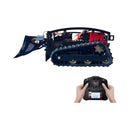 Heavy-Duty 24-Inch Commercial Remote-Controlled Lawn Mower With Snow Plow (SAK31078) - Saksby Wholesale - Remote Controlled Snow Plow