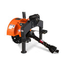 Heavy-Duty 3-Point PTO Powered Stump Root Grinder For 15-45HP Tractors (SAK27940) - Saksby Wholesale - Back Left View