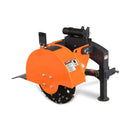 Heavy-Duty 3-Point PTO Powered Stump Root Grinder For 15-45HP Tractors (SAK27940) - Saksby Wholesale - Front Left View